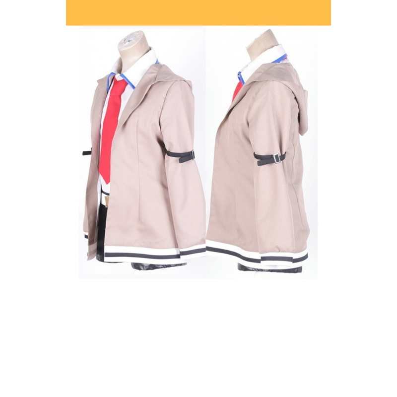 Steins Gate Kurisu Makise Cosplay Costume
