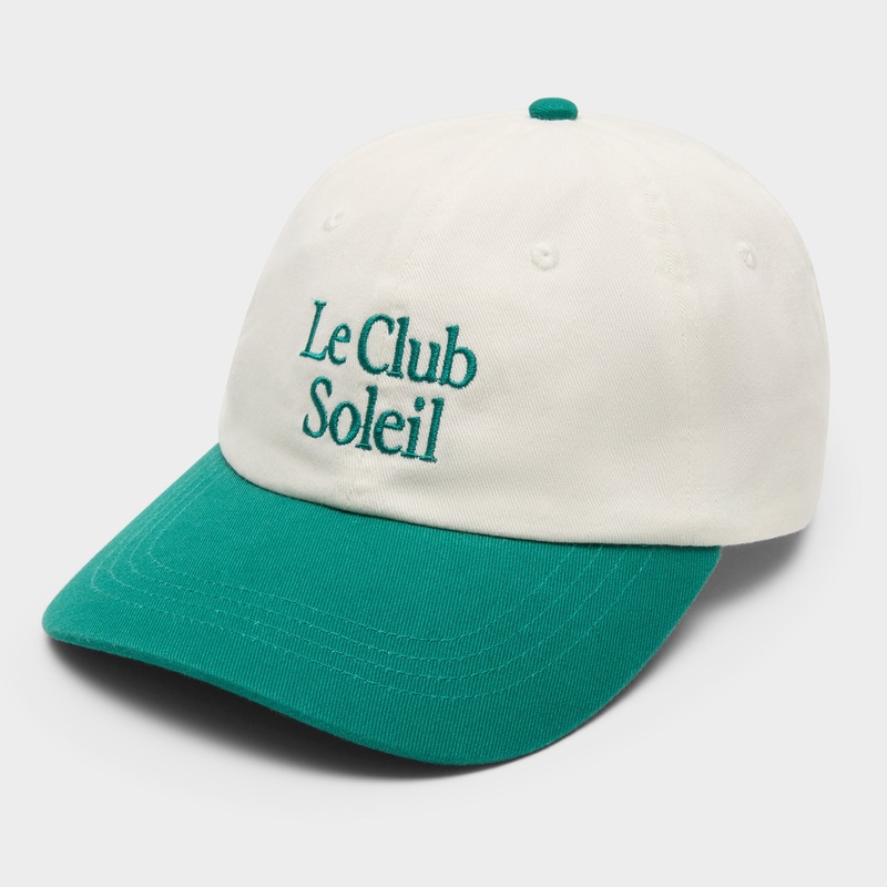 LOGO CAP | CREAM GREEN