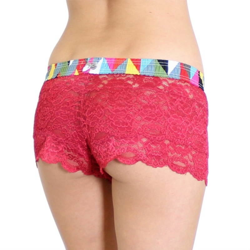 Papaya Lace Boxers Kaleidoscope FOXERS Band