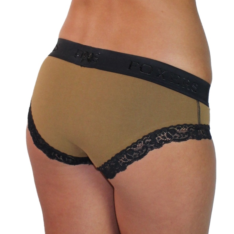 Bronze Boy Brief with Black logo band
