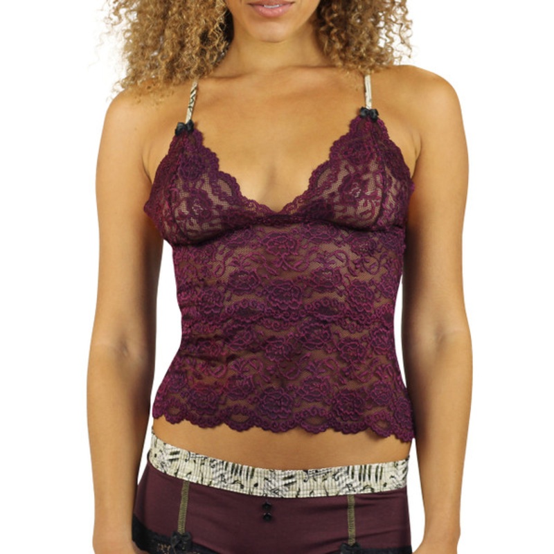 FOXERS Fig 2 Row Lace Cami Notes of Elegance