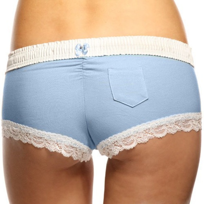 Light Blue Boyshort