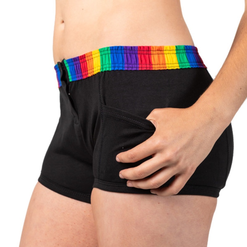 Rainbow  FOXERS Tomboy boxer briefs