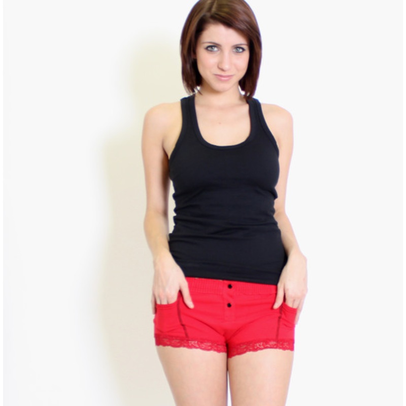 Black Racer Back Bra Tank Top