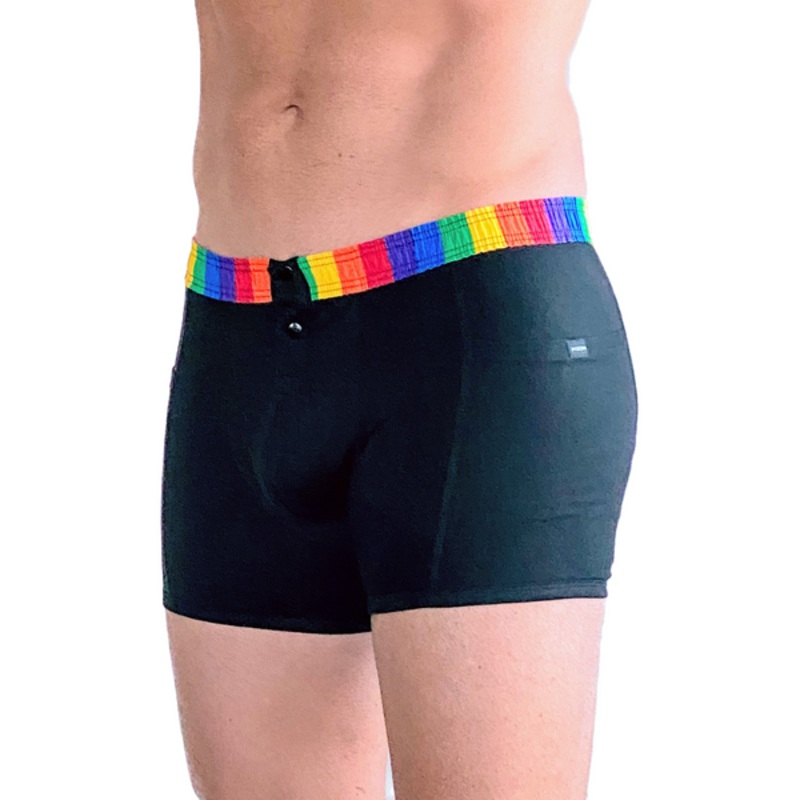 Men’s boxer brief FOXERS Rainbow band pockets