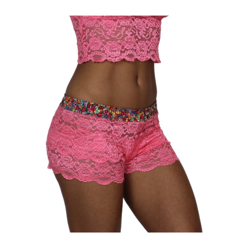 Floral Melody lace boxers