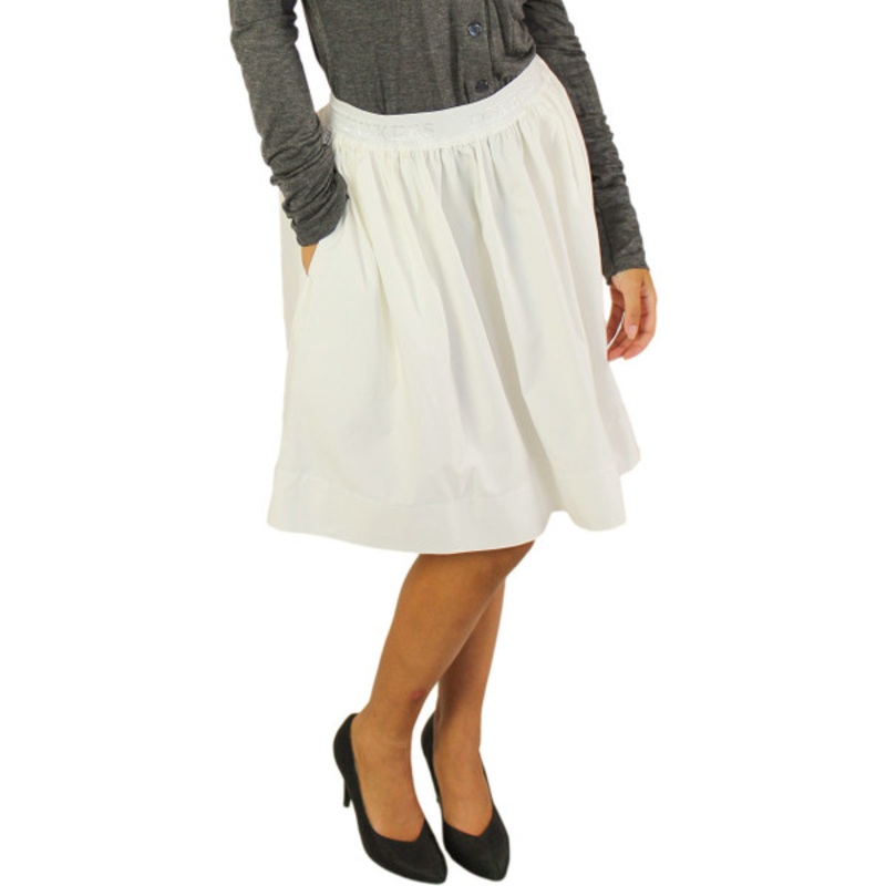 Ivory Skirt With Pockets