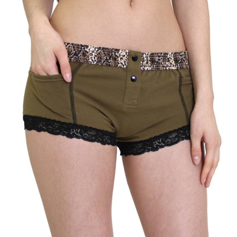 Army Olive Boxer Brief