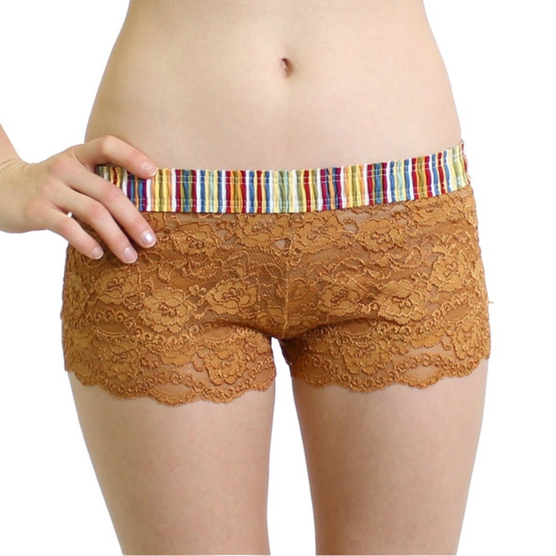 Gold Lace Boxers with Cruise FOXERS Band