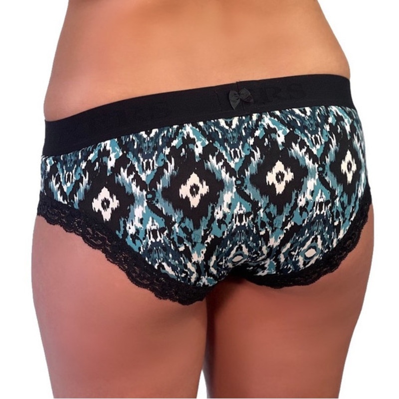 Petrol boybrief with black logo band