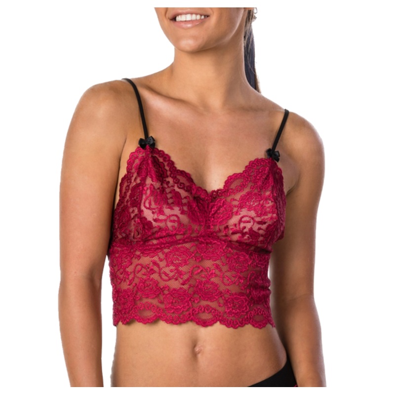 Cranberry Lace Camisole new style