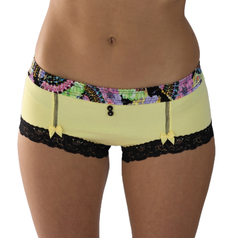 Fantastic Summer Yellow Boyshorts