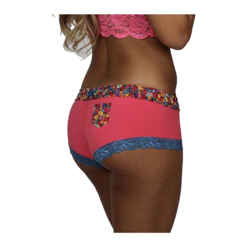 FOXERS Floral Melody boyshort