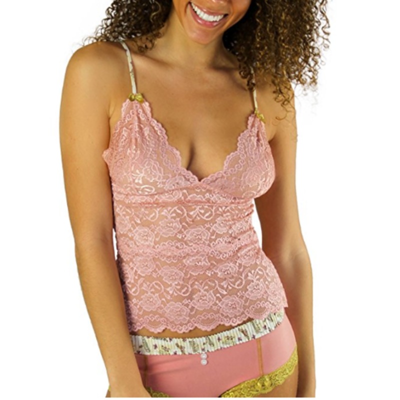 French Rose 2 Row Camisole with Royal Day Straps