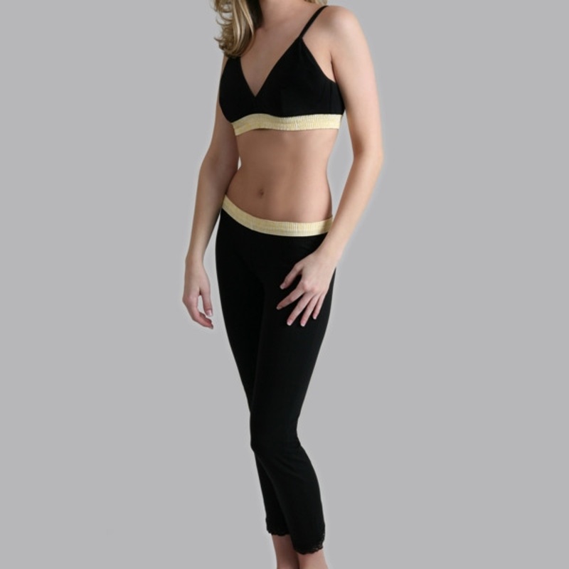 Leggings – Yellow over Black