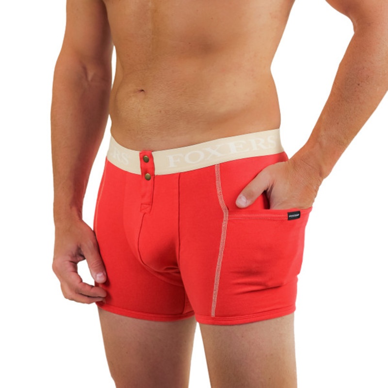 Men’s Red Boxer Brief Hot Tamale