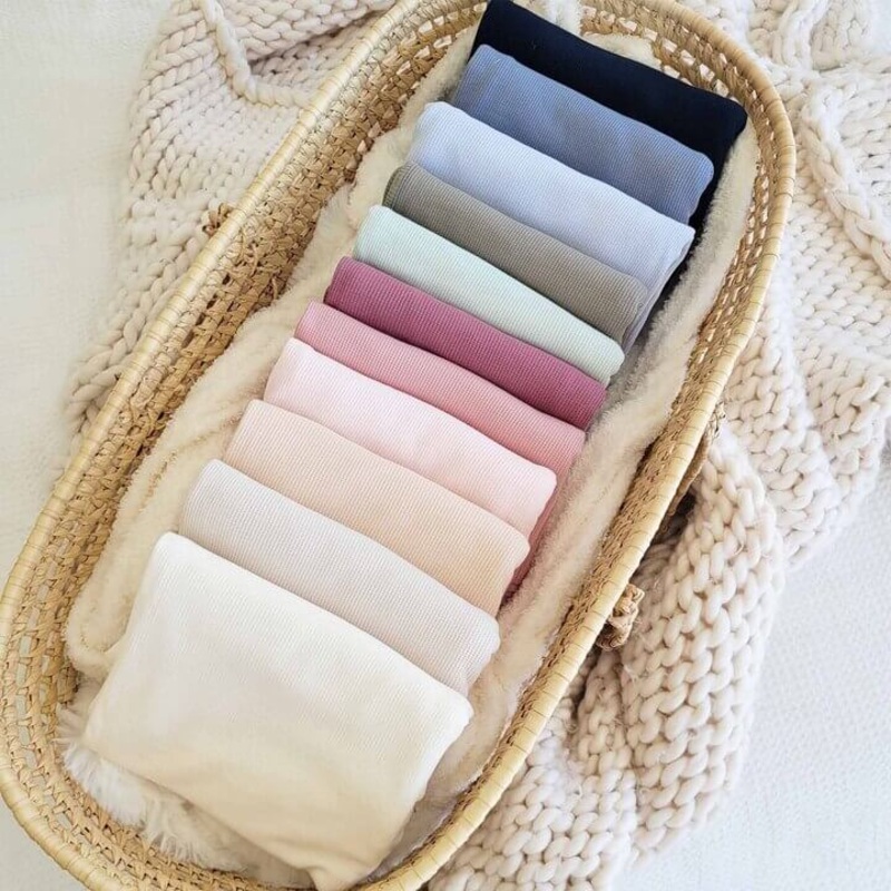 All Bamboo Waffle Swaddle Blankets