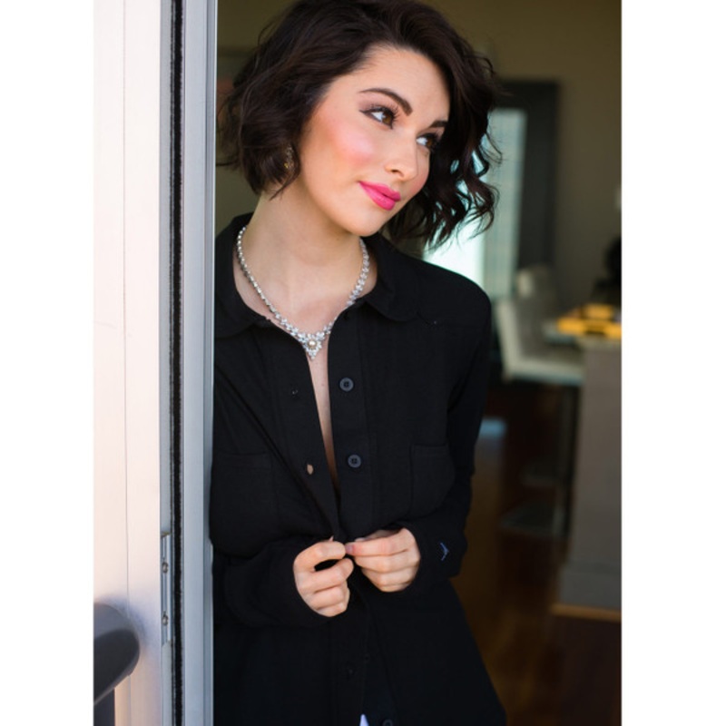 Black Equestrian Lounge Shirt