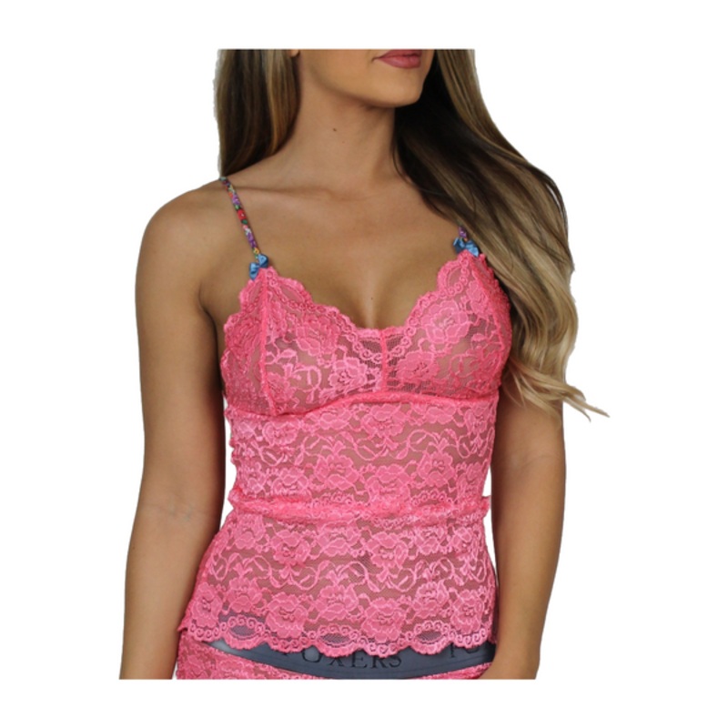Foxers Lace camisole Floral Melody waist length