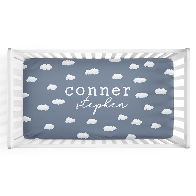 Sweet Dreams Personalized Crib Sheet
