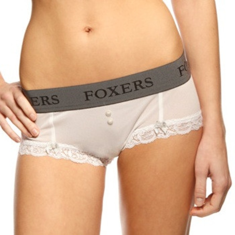 White Sheer Boyshort