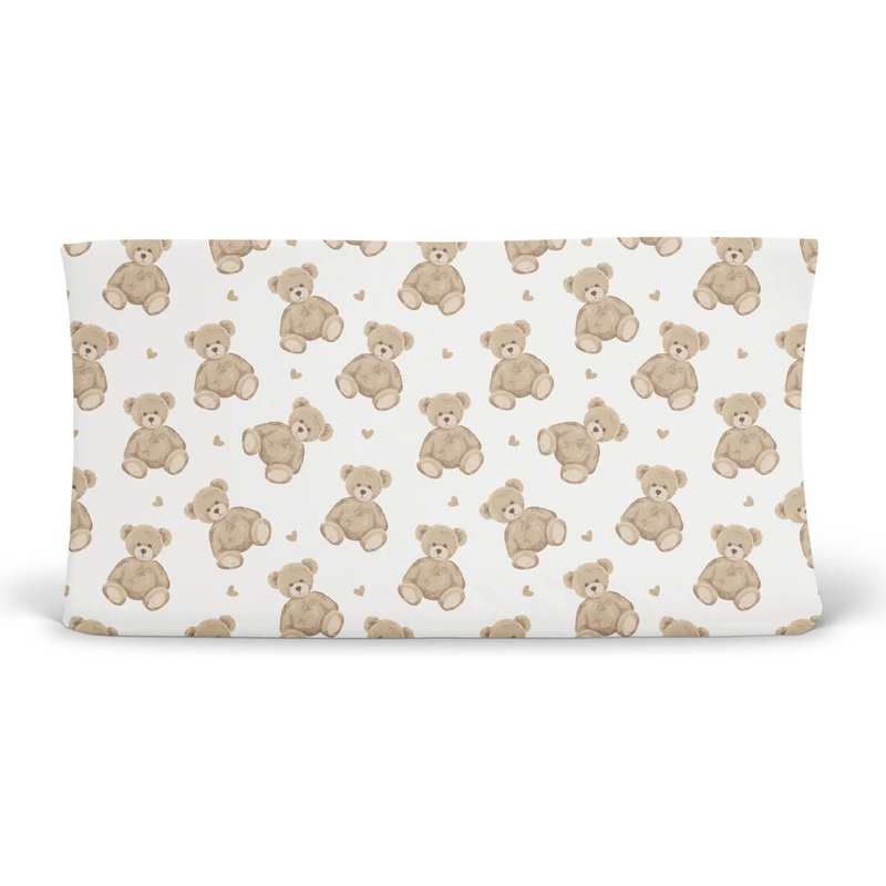 Beary Sweet Changing Pad Cover