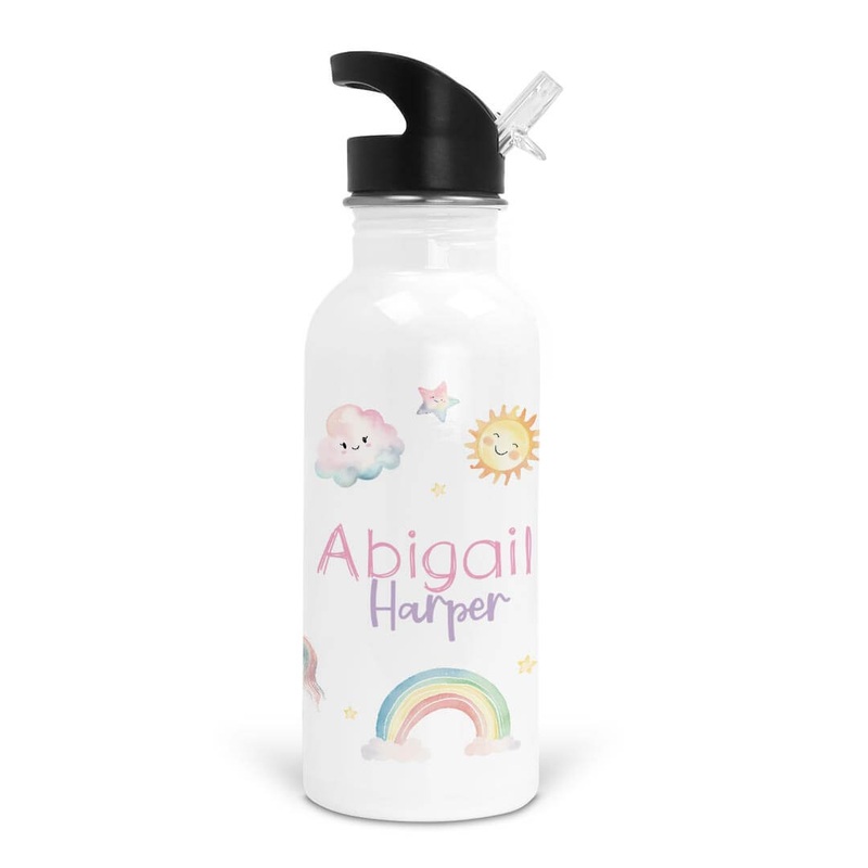 Magical Unicorns Personalized Kids Water Bottle