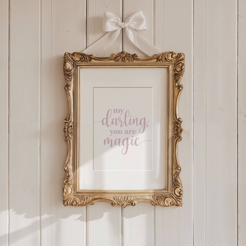 My Darling Digital Wall Art