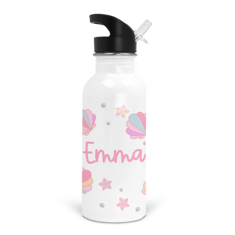 Shell Yeah! Personalized Kids Water Bottle