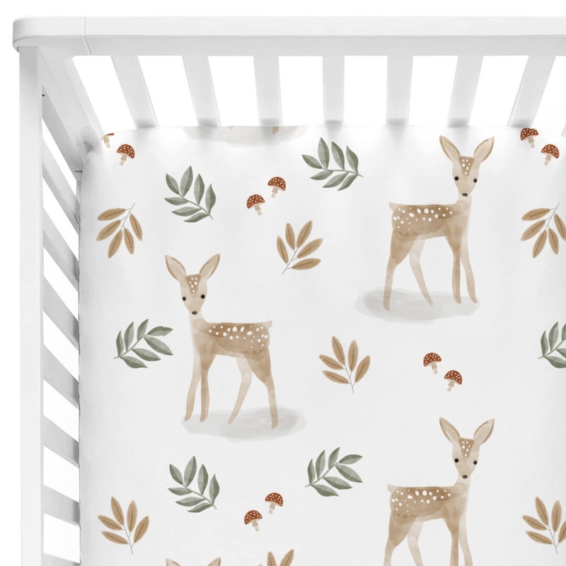 Finley’s Fawn Crib Sheet