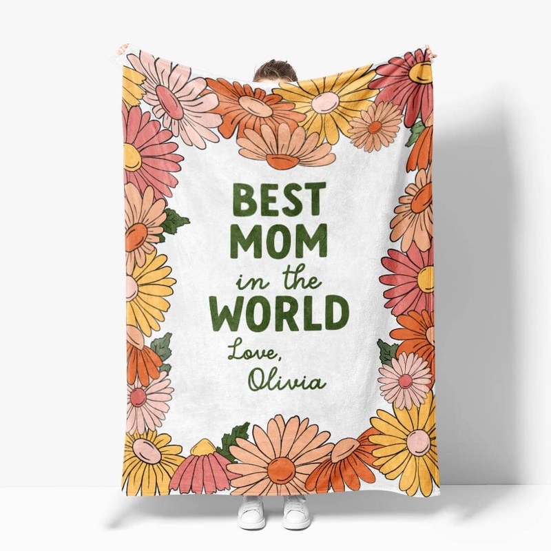 Personalized Blanket | Best Mom