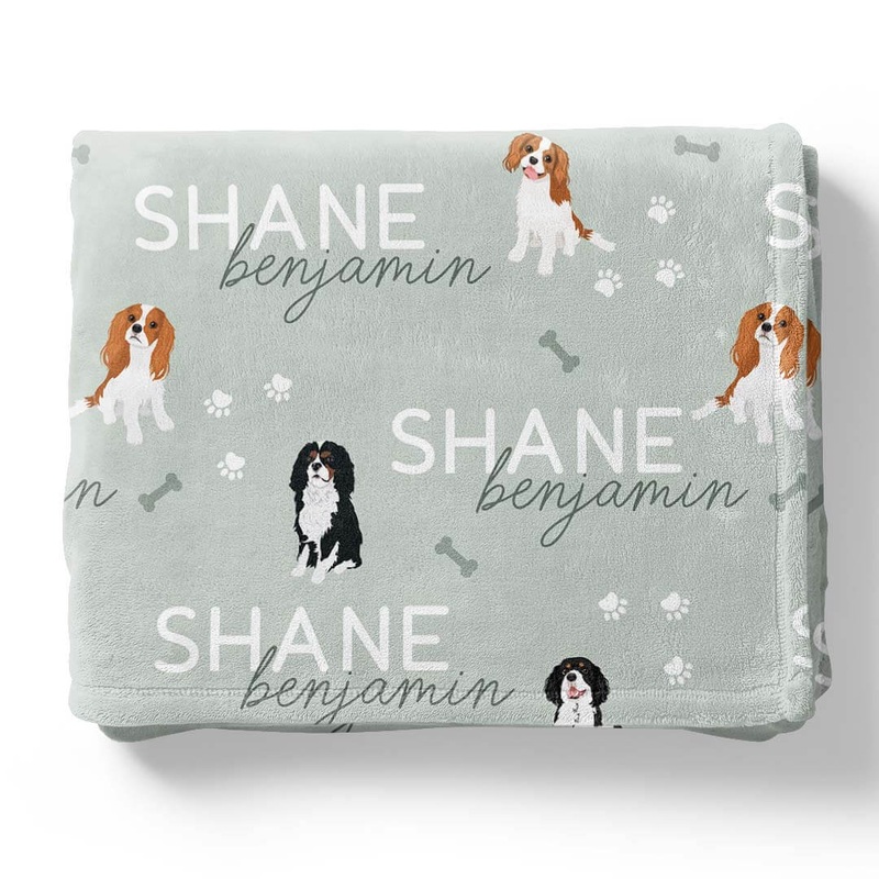 Personalized Kids Blanket | King Charles