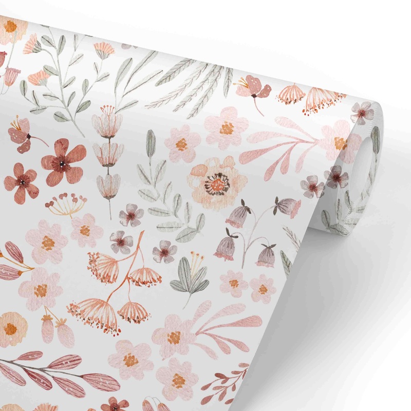 Wren’s Wildflower Removable Wallpaper