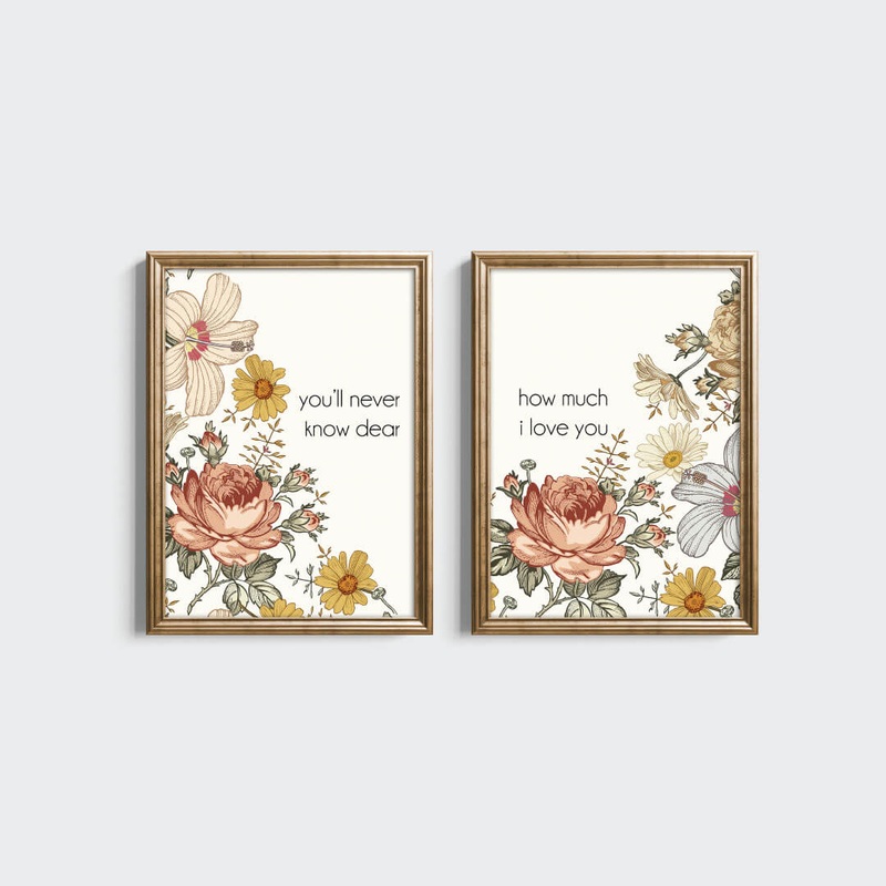 You’ll Never Know Bundled Digital Nursery Art