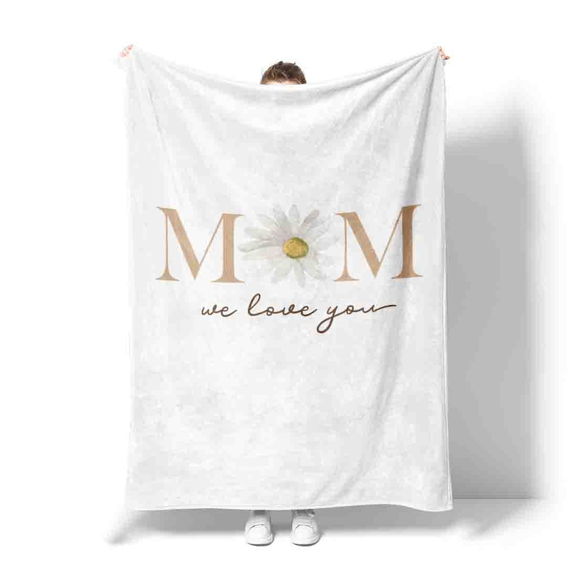 Mom Blanket | We Love You Mom