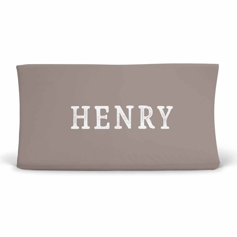Color Story | Stone Personalized Changing Pad Cover