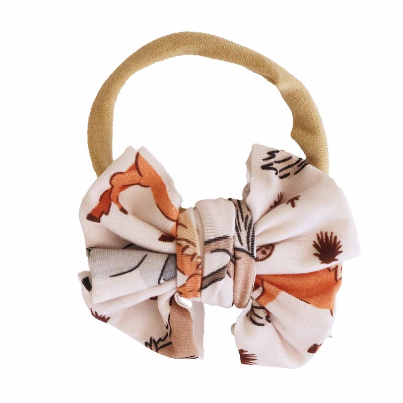 P’s Ponies Knit Bow Headband