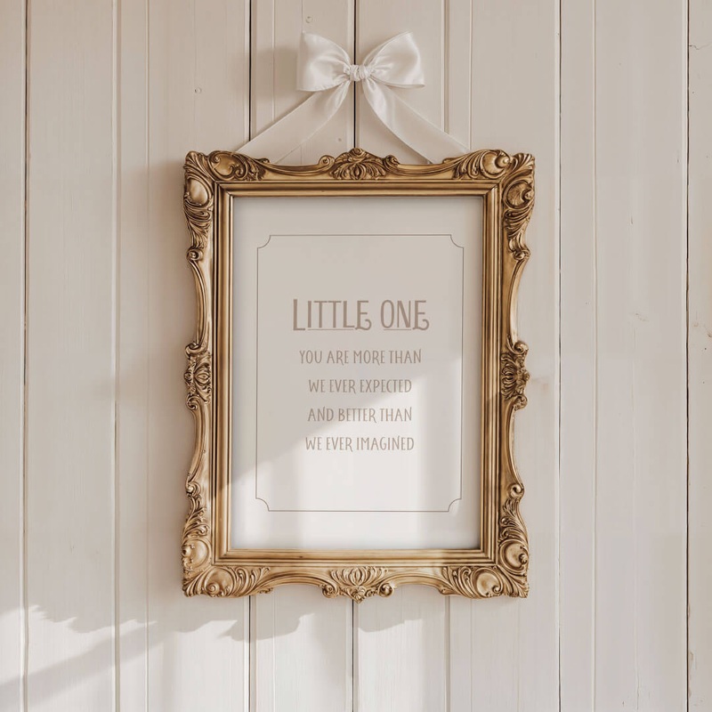 Little One Digital Wall Art