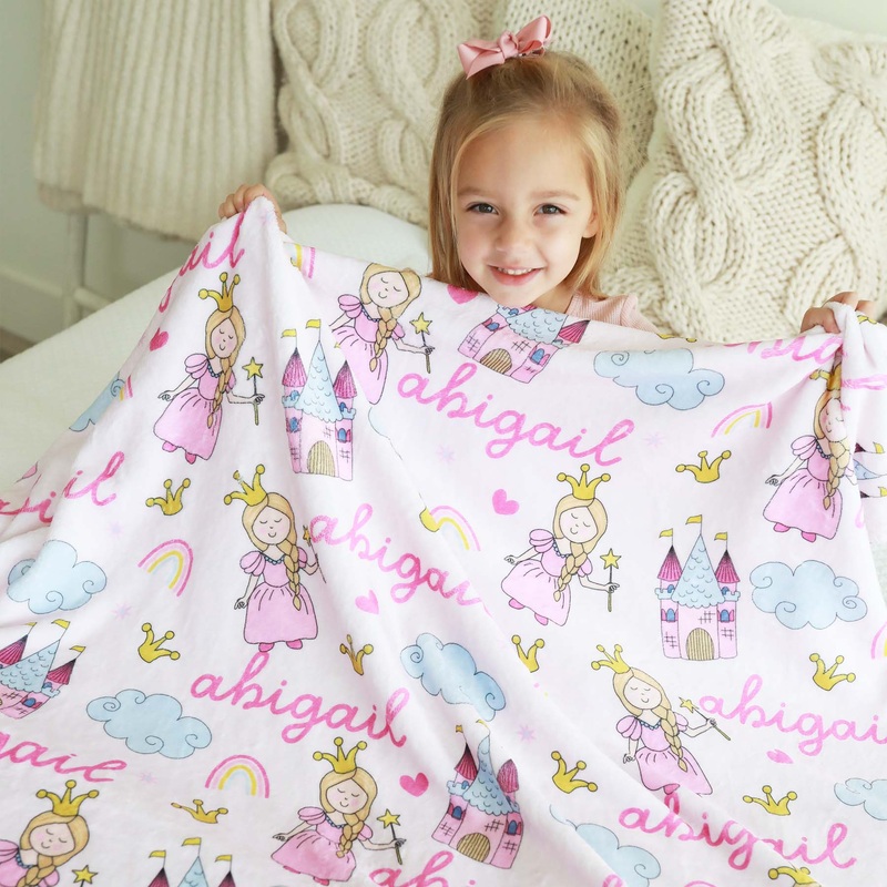 Once Upon A Time Personalized Kids Blanket