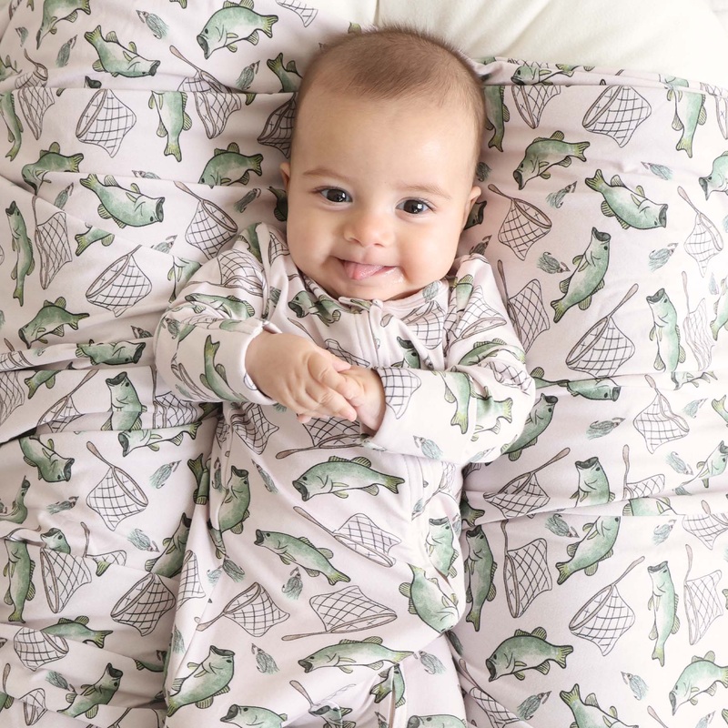 Bass Buddies Zipper Footie