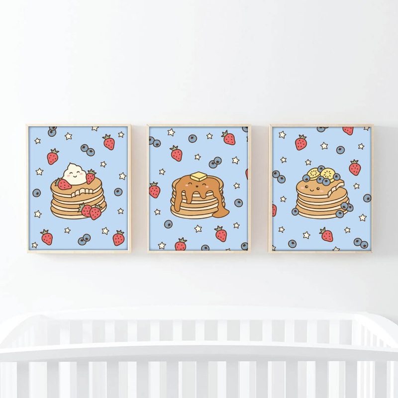 Brunch Buddies Bundled Digital Nursery Wall Art