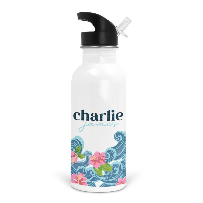 Ohana Personalized Kids Water Bottle