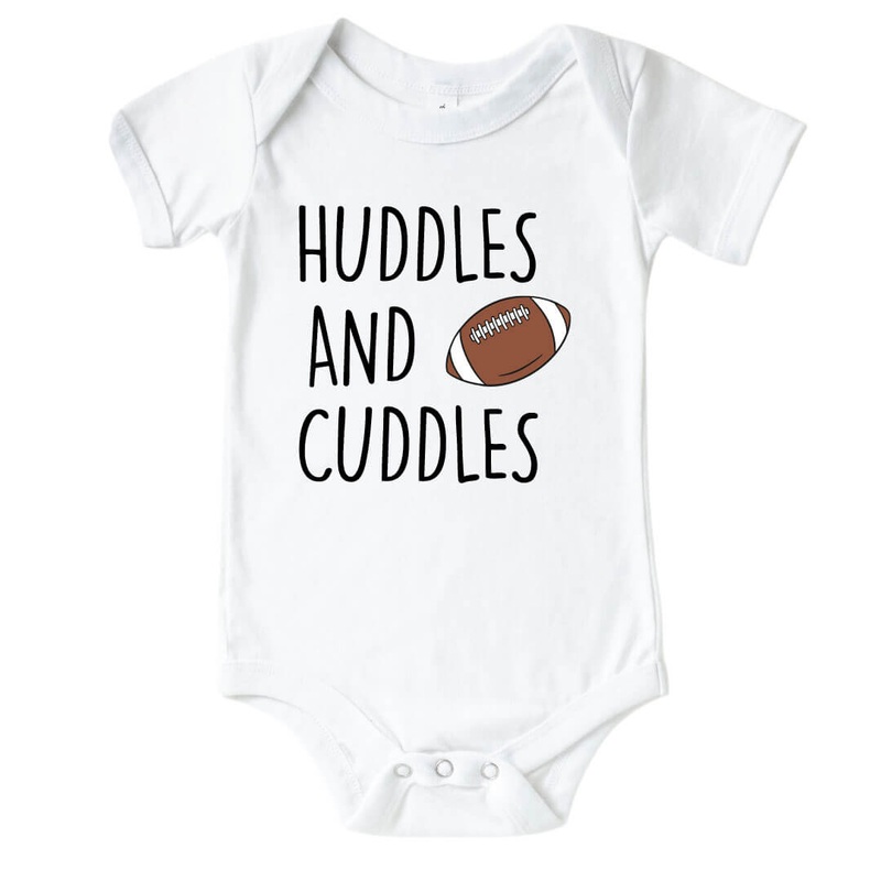 Huddles & Cuddles Graphic Bodysuit | White