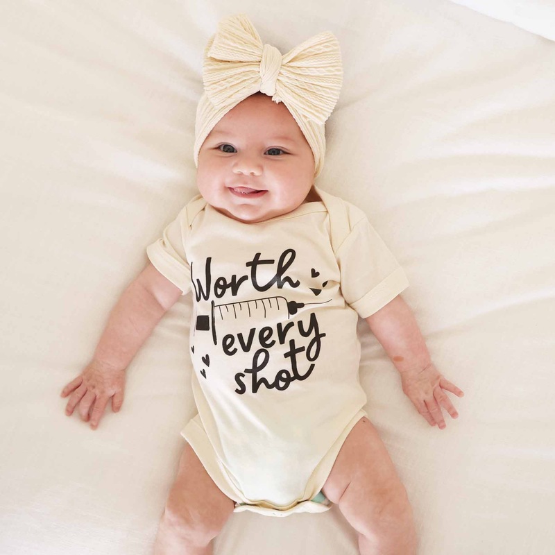 Worth Every Shot Graphic Bodysuit | Natural