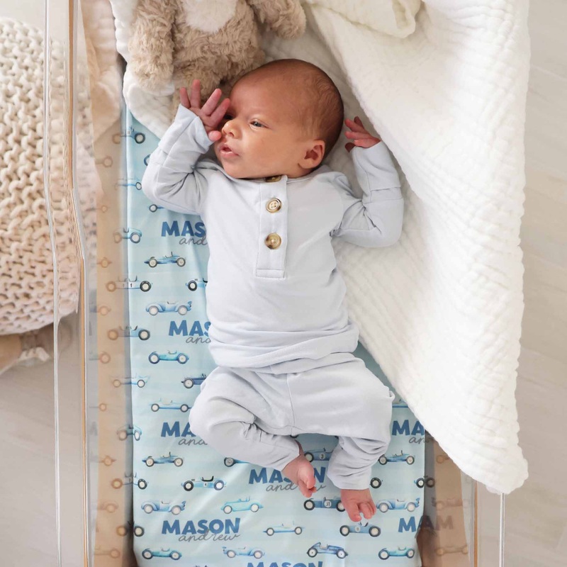 Drag Race Derby Personalized Swaddle Blanket