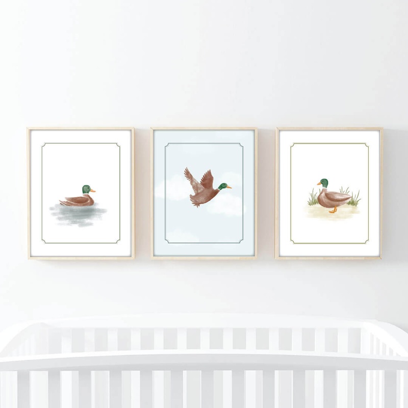 Little Duckling Bundled Digital Nursery Wall Art
