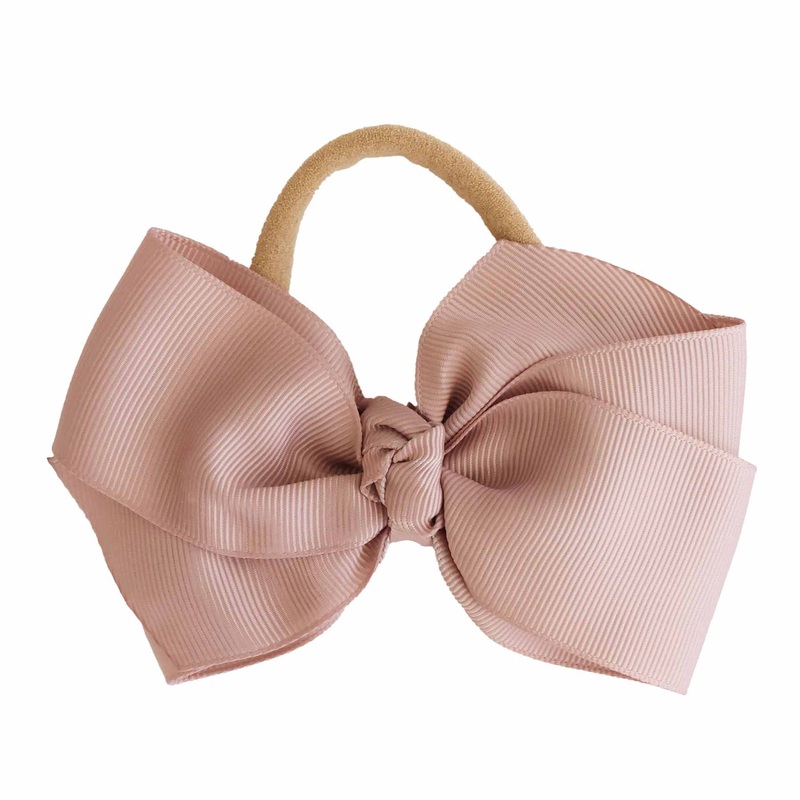 Ribbon Bow Headband | Pecan