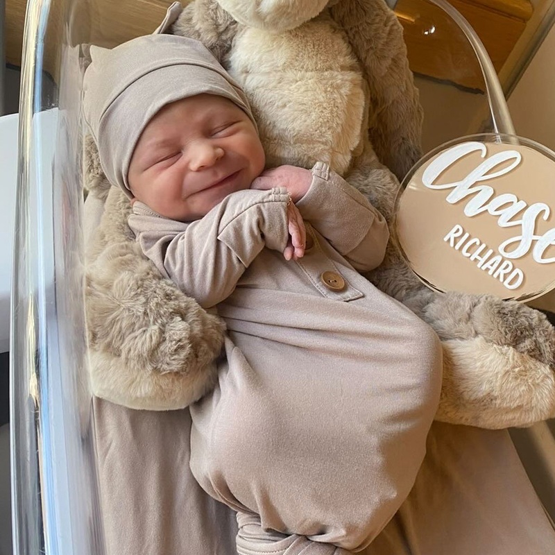 Stone Bamboo Knotted Gown & Hat