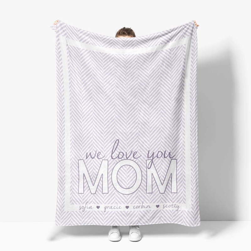 Personalized Blanket | Herringbone