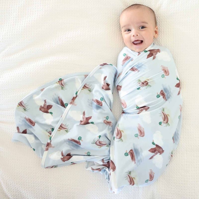 Little Duckling Oversized Swaddle Blanket